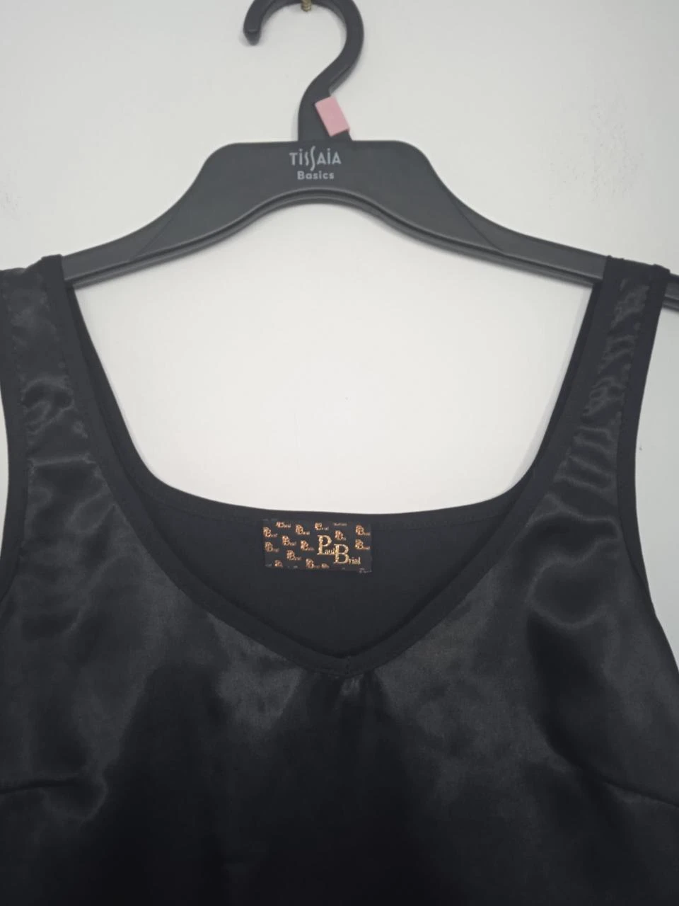 Satin-Look Short Tank Top Size 36/38 – photo 2
